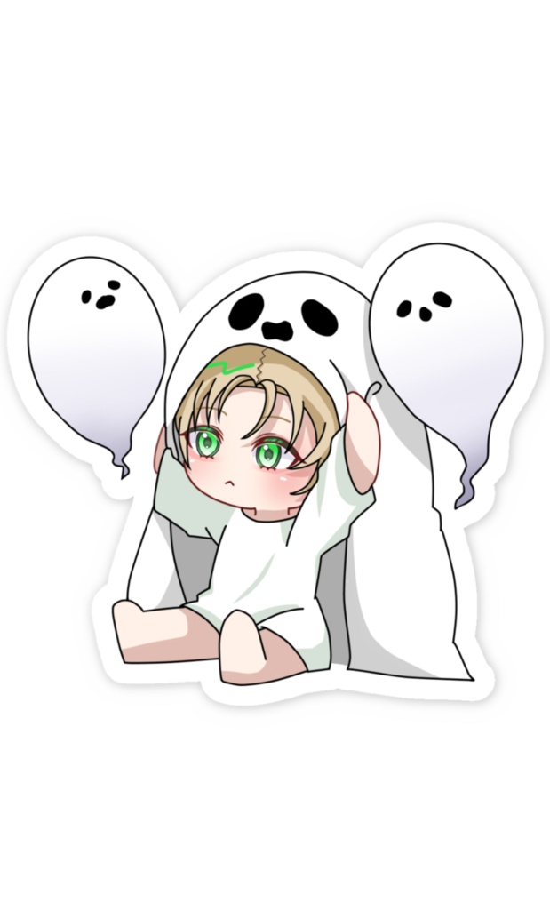 誕生日記念ステッカー