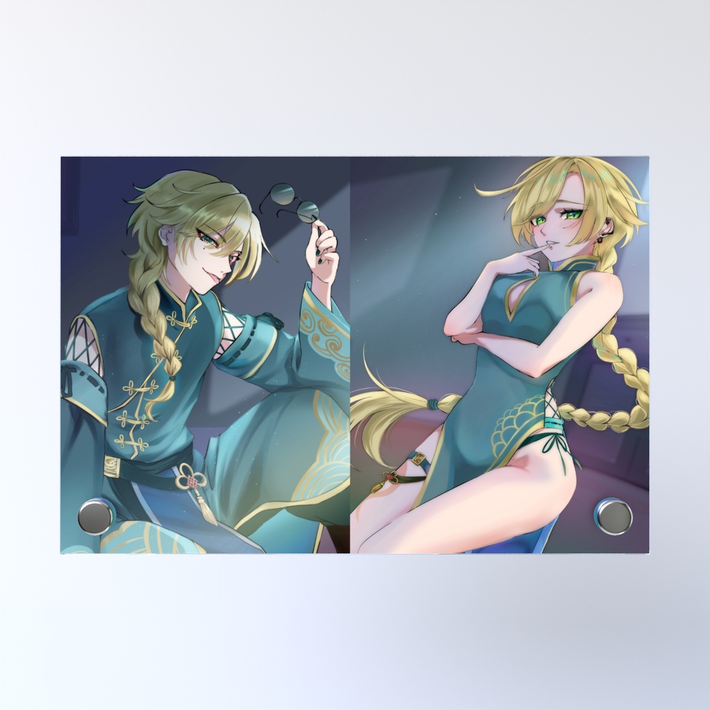 〜「オレだろ?」「わたしでしょ?」〜2倍美味しいアクリルフォトスタンド