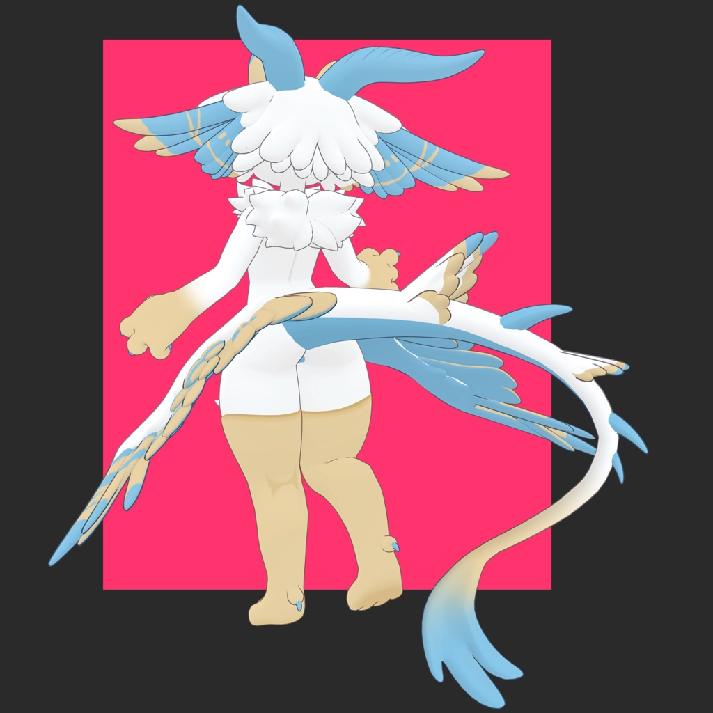 Aru「アル」【オリジナル3Dモデル 】