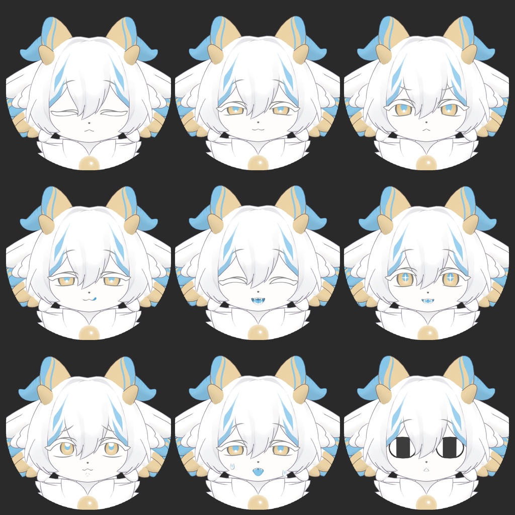 Aru「アル」【オリジナル3Dモデル 】