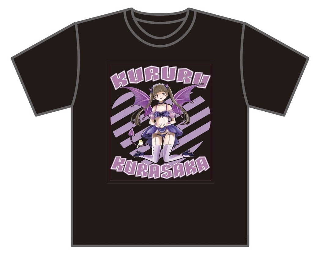 でびるんtシャツ 倉坂くるるオフィシャルグッズショップ 送料無料 Booth