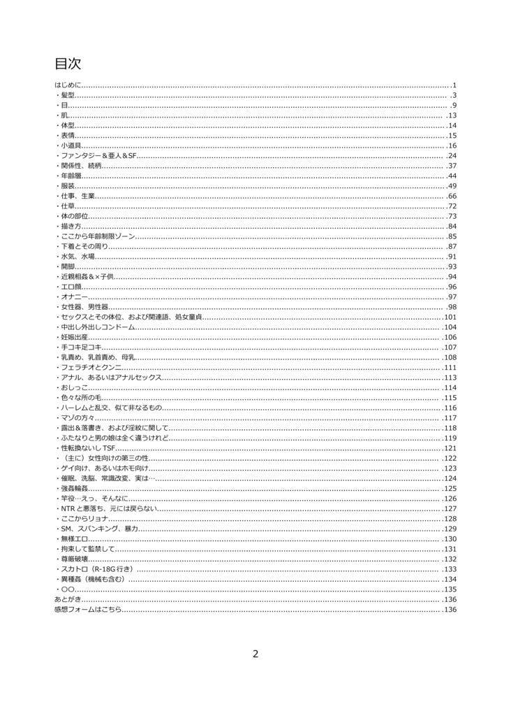 Pixivから覗く性癖の蠢き Ver1.26