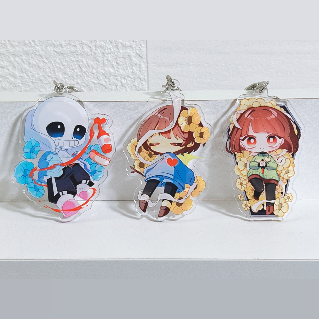 アクキー(サンズ、フリスク、キャラ)