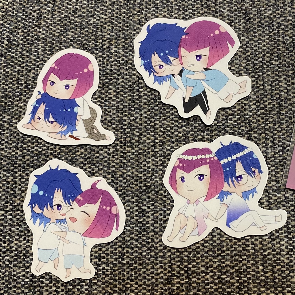 おしがくシール(シンプル)