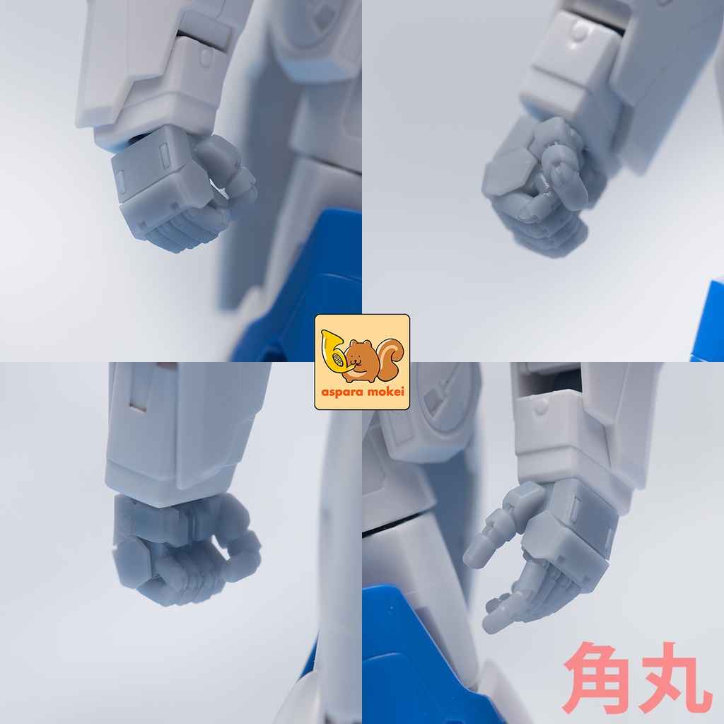 ASPハンド 角型・角丸型 SS (甲幅6.3㎜サイズ)/ set α