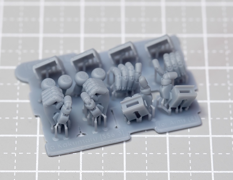 ASPハンド 角型・角丸型 SS (甲幅6.3㎜サイズ)/ set α