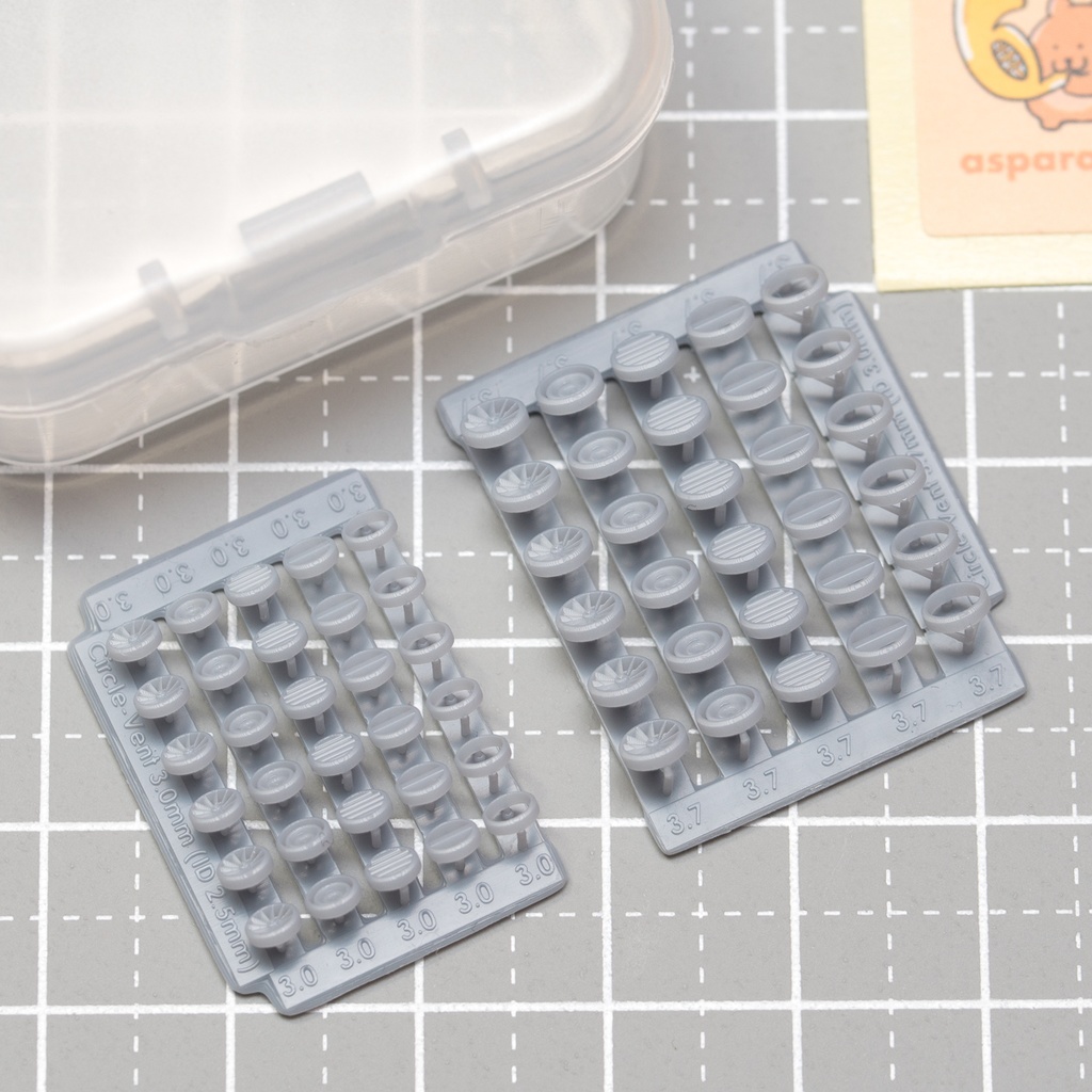 ASPアシスト02 丸形ベント 3.0~6.0㎜ 8サイズ (初回価格450円)