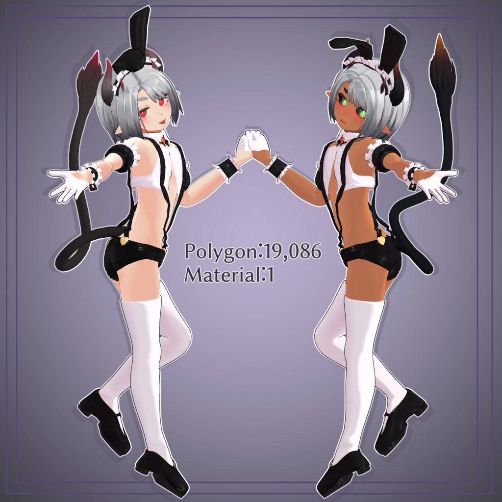 【ウラモ・ハオラン専用】バニーメイド