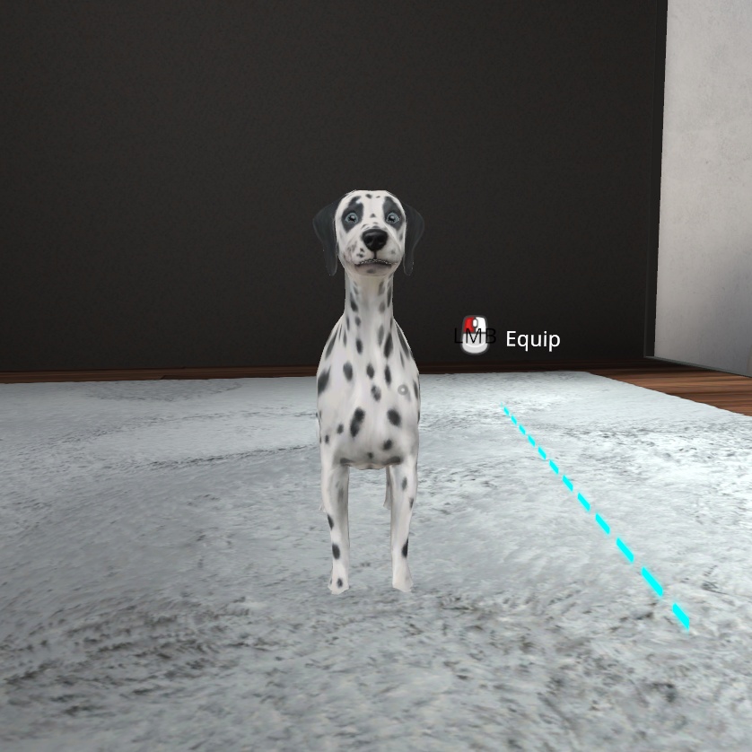 オリジナル3Dモデル ダルメシアン