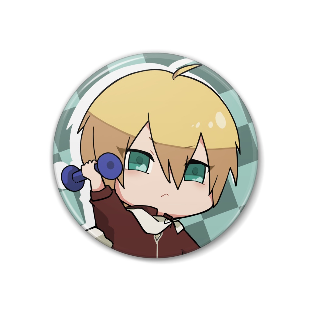 ダイエットを応援したい山姥切国広缶バッジ