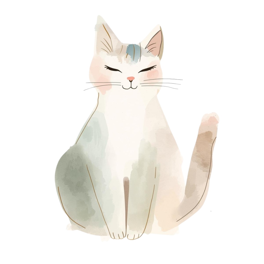 Nordic Bloom|北欧風 お洒落でかわいい水彩クリップアート(PNG透過)