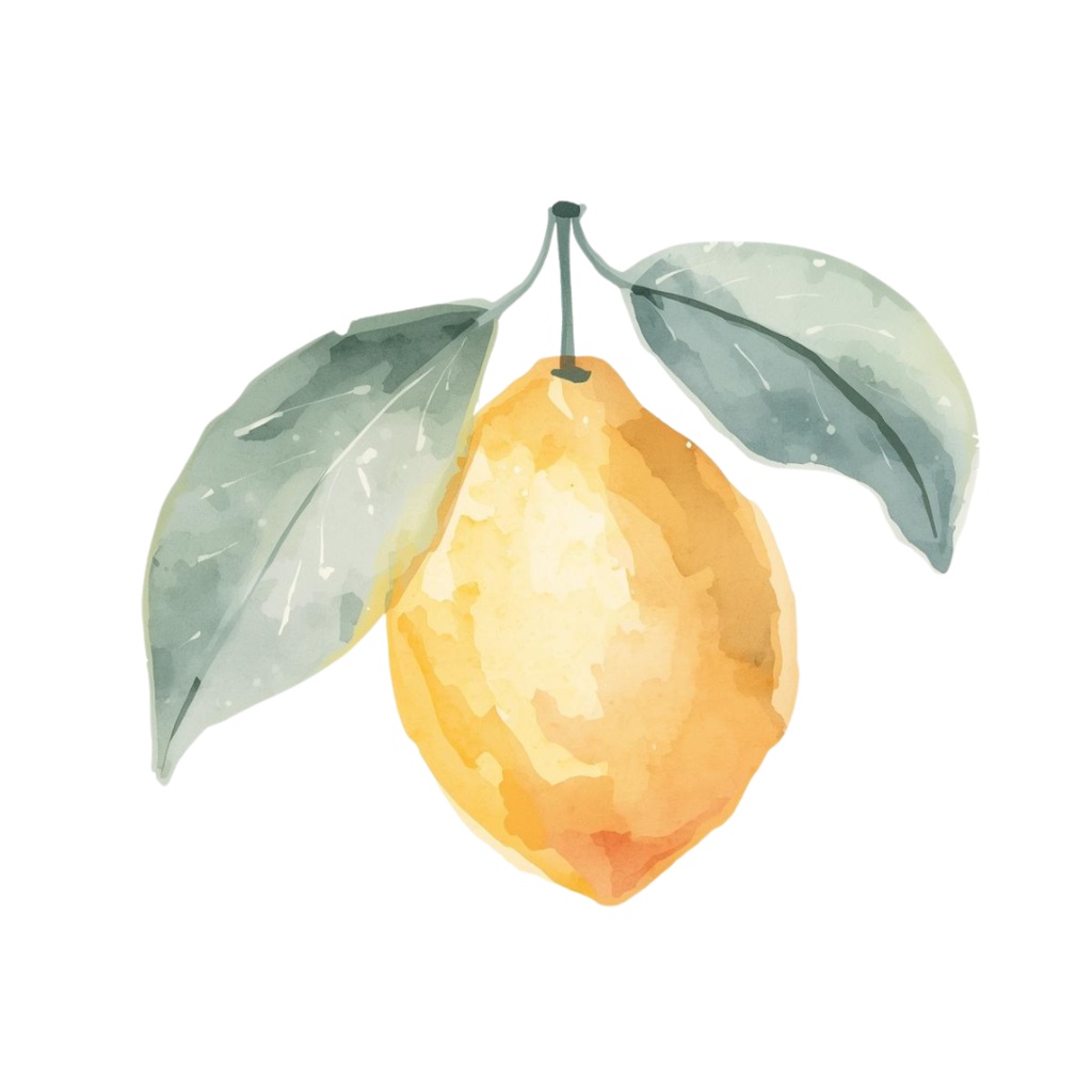 Nordic Bloom|北欧風 お洒落でかわいい水彩クリップアート(PNG透過)