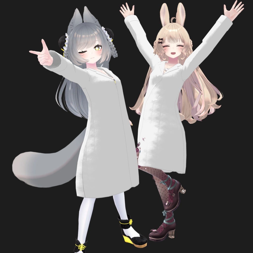 ルーナリット&リーファ専用 Academic Science Coat