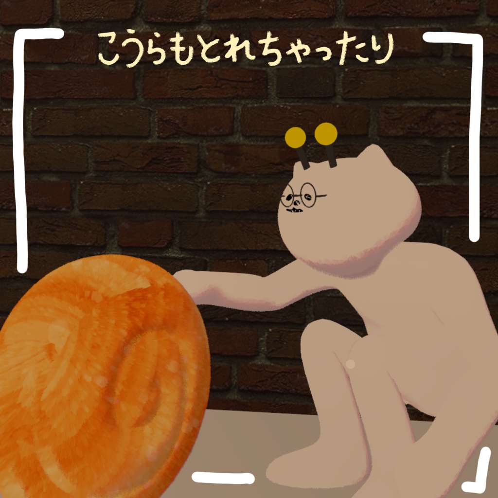 【オリジナル3Dアバター】でんでんねこたろう