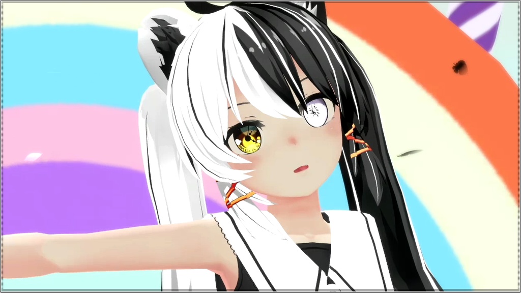 【VRchat向け】(ミーシェ)Mishe 時計の目 - Clock Eye for Mishe