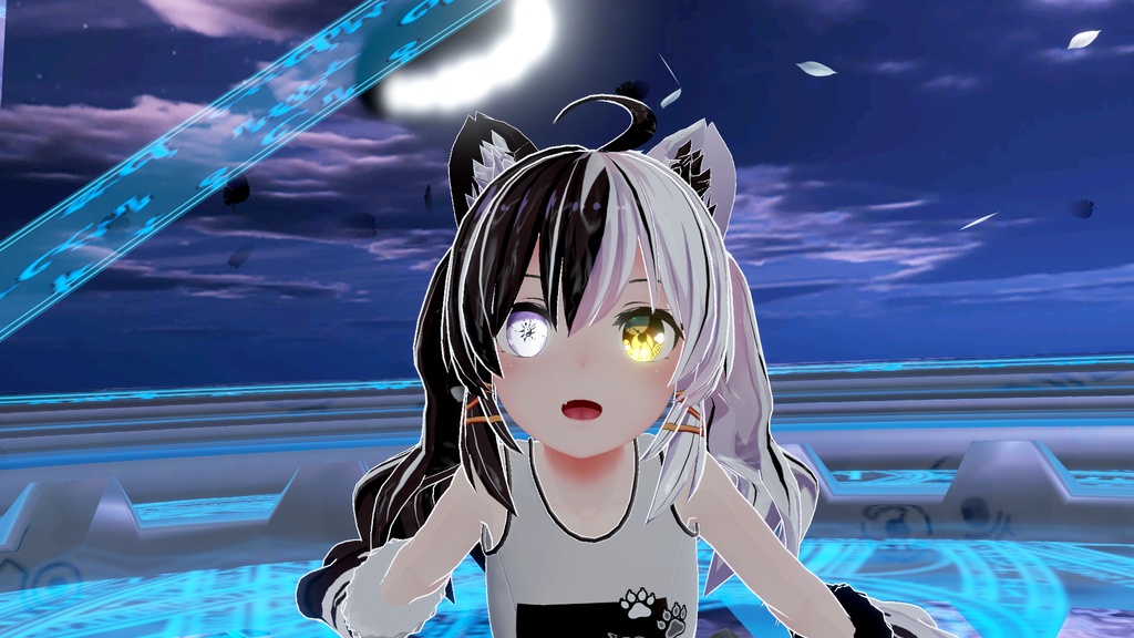 【VRchat向け】(ミーシェ)Mishe 時計の目 - Clock Eye for Mishe