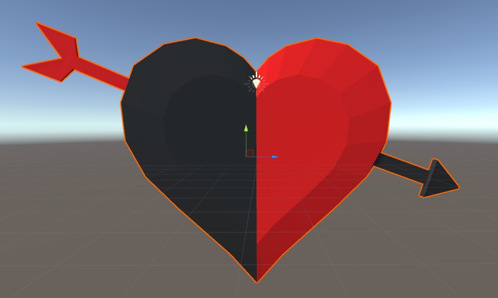 Vrchat向け ミーシェ Misheダブルハートカラーピン バッジ Double Heart Color Pin Great For Mishe Byakkomedia Booth