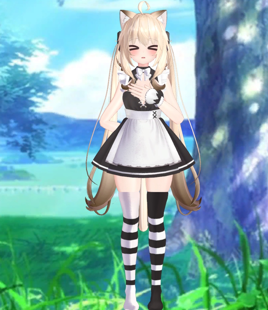 Colorful Hair for Maya | 舞夜のカリー ヘア テクスチャ