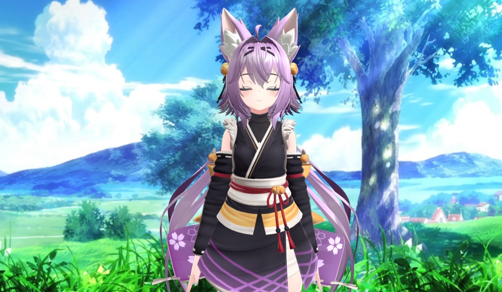 Colorful Hair for Rindo | 竜胆のカリー ヘア テクスチャ