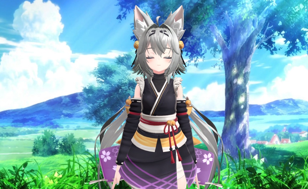 Colorful Hair for Rindo | 竜胆のカリー ヘア テクスチャ