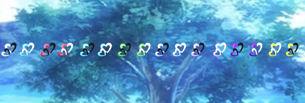 Colorful Double Heart Hairpin for All Avatars | 全アバター共通のカラフルなダブルハートヘアピン