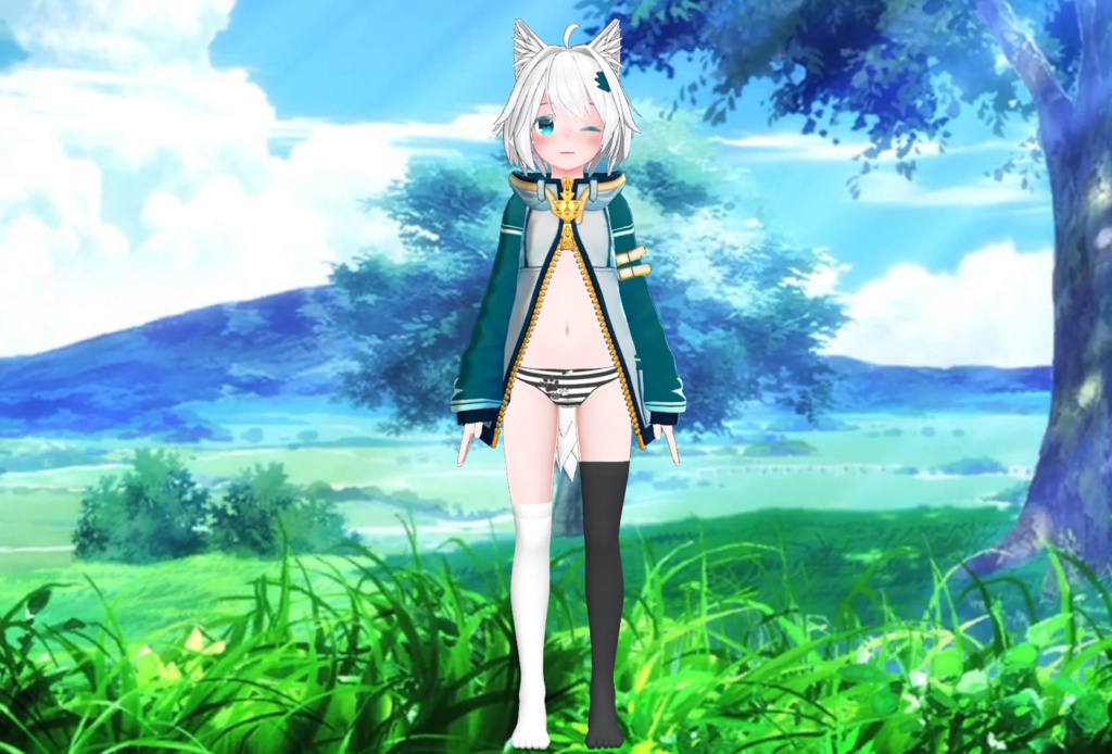 Colorful Hair for Mishe | ミシェのカラフルな髪