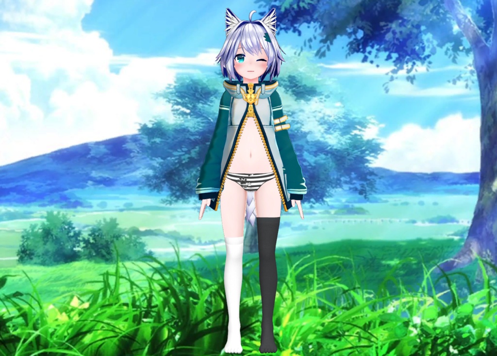 Colorful Hair for Mishe | ミシェのカラフルな髪