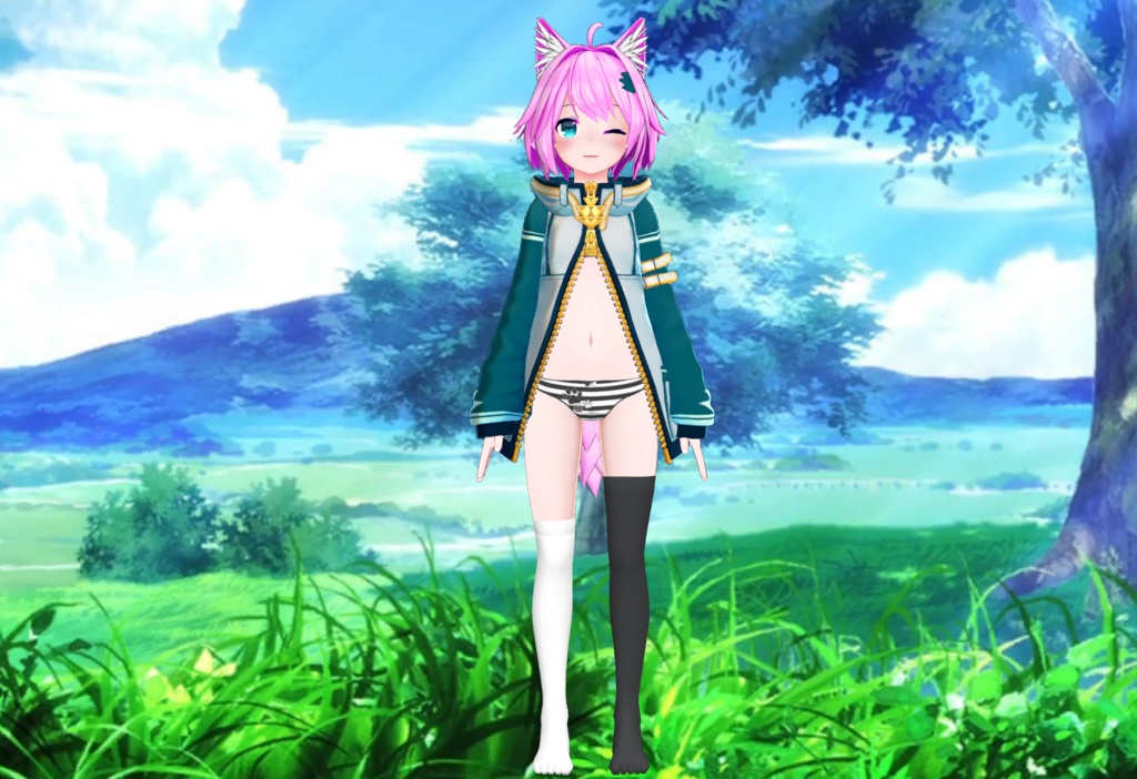 Colorful Hair for Mishe | ミシェのカラフルな髪