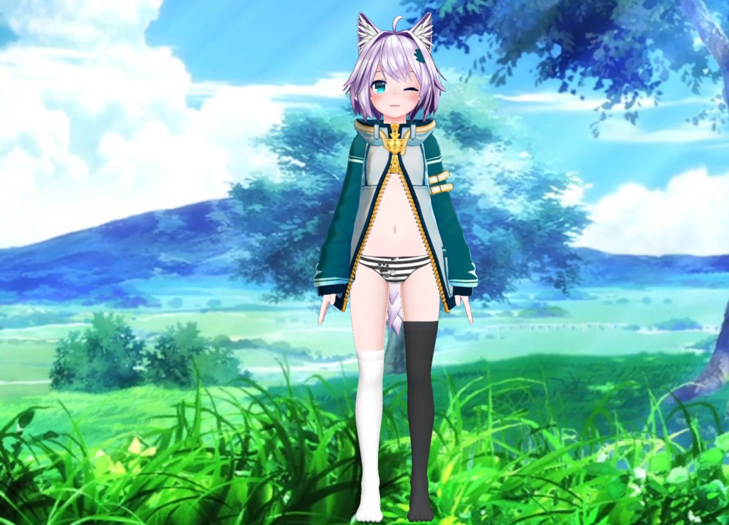 Colorful Hair for Mishe | ミシェのカラフルな髪