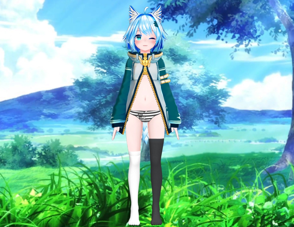 Colorful Hair for Mishe | ミシェのカラフルな髪