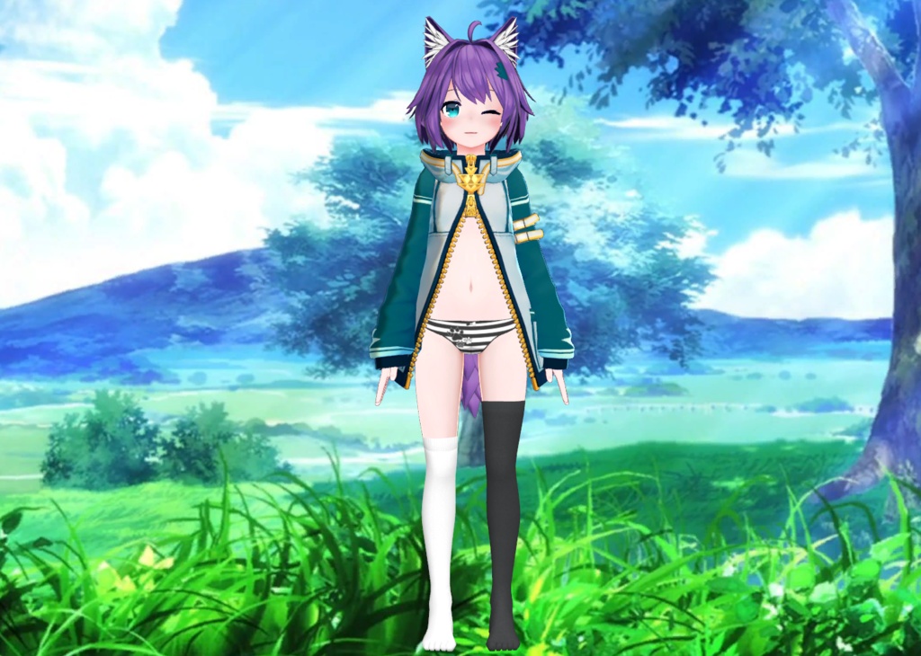 Colorful Hair for Mishe | ミシェのカラフルな髪