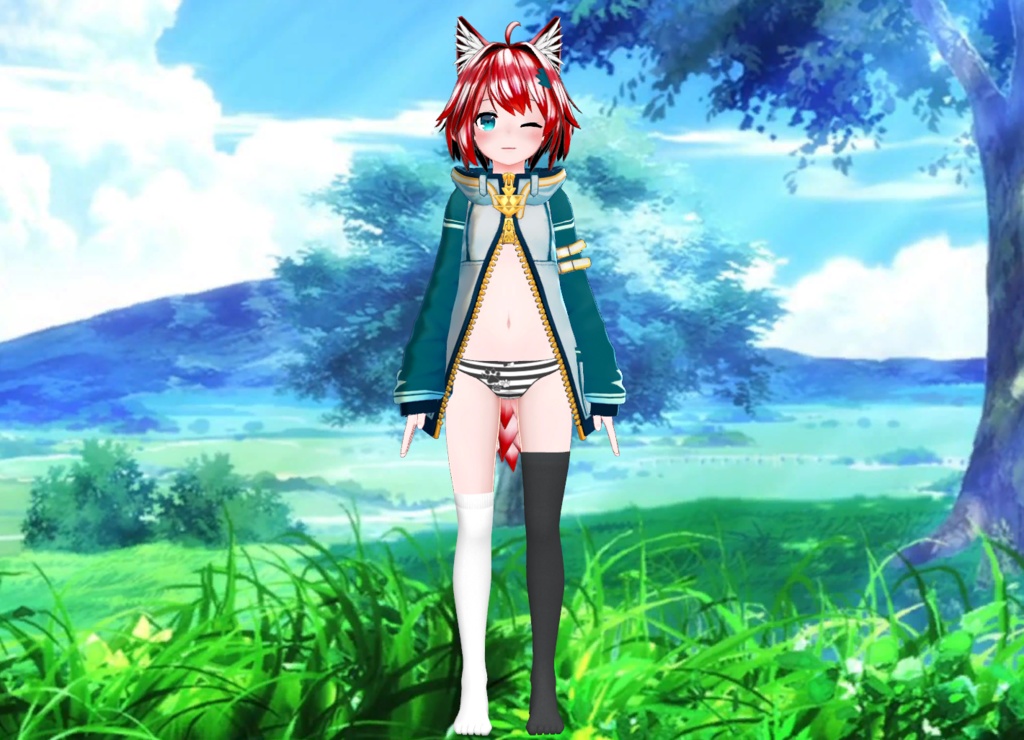 Colorful Hair for Mishe | ミシェのカラフルな髪