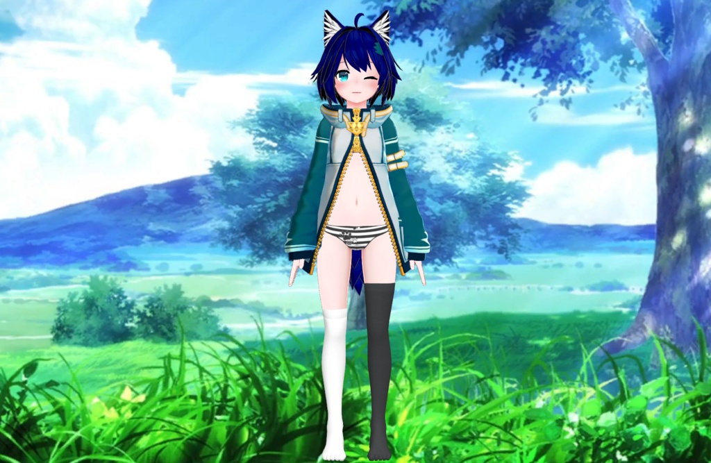 Colorful Hair for Mishe | ミシェのカラフルな髪