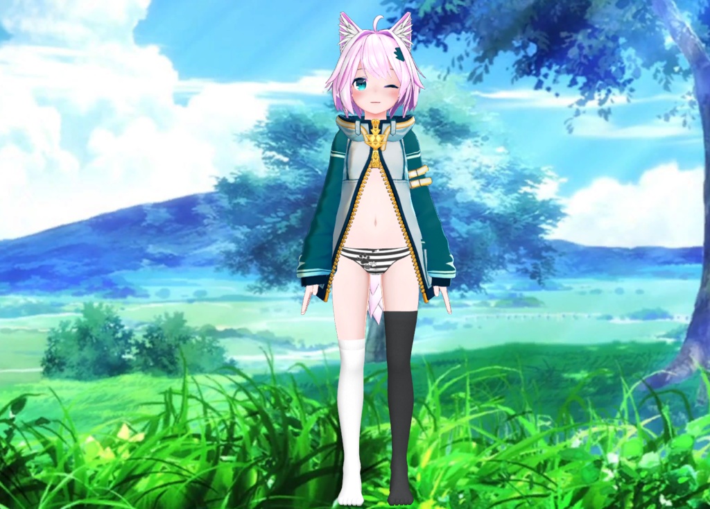 Colorful Hair for Mishe | ミシェのカラフルな髪