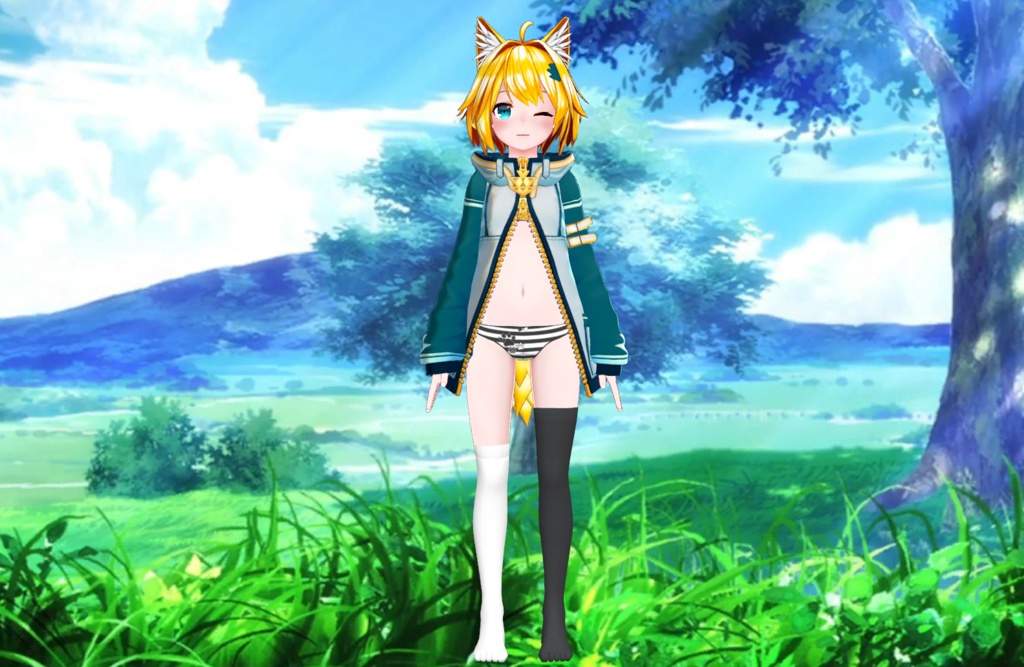 Colorful Hair for Mishe | ミシェのカラフルな髪