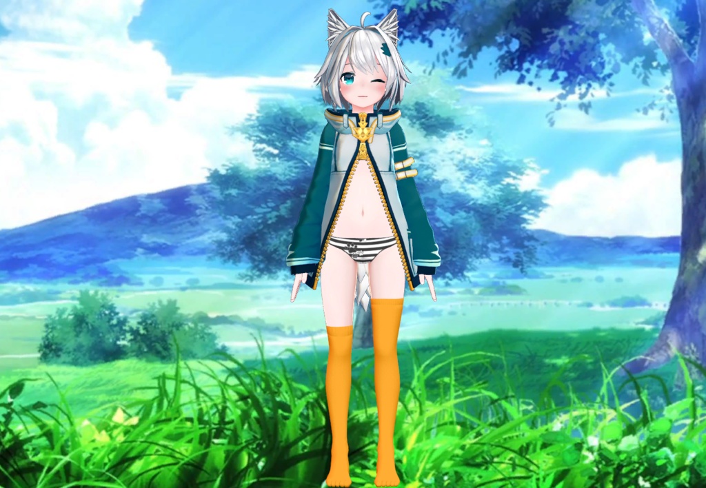 Colorful Modular Knee-socks for Mishe | ミーシェのカラフルなモジュラー ニーソックス