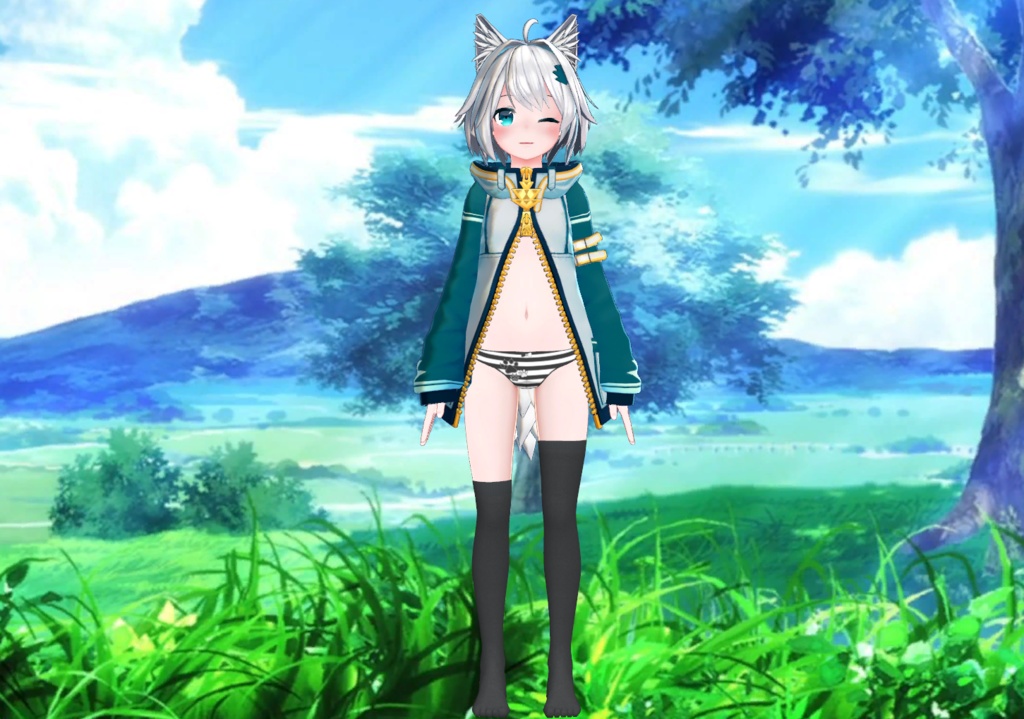 Colorful Modular Knee-socks for Mishe | ミーシェのカラフルなモジュラー ニーソックス