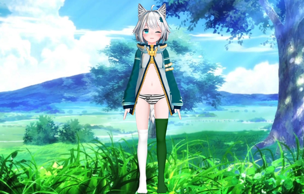 Colorful Modular Knee-socks for Mishe | ミーシェのカラフルなモジュラー ニーソックス