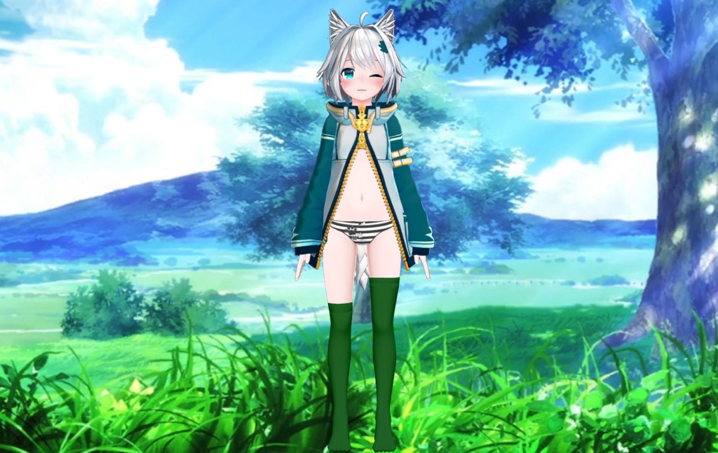 Colorful Modular Knee-socks for Mishe | ミーシェのカラフルなモジュラー ニーソックス