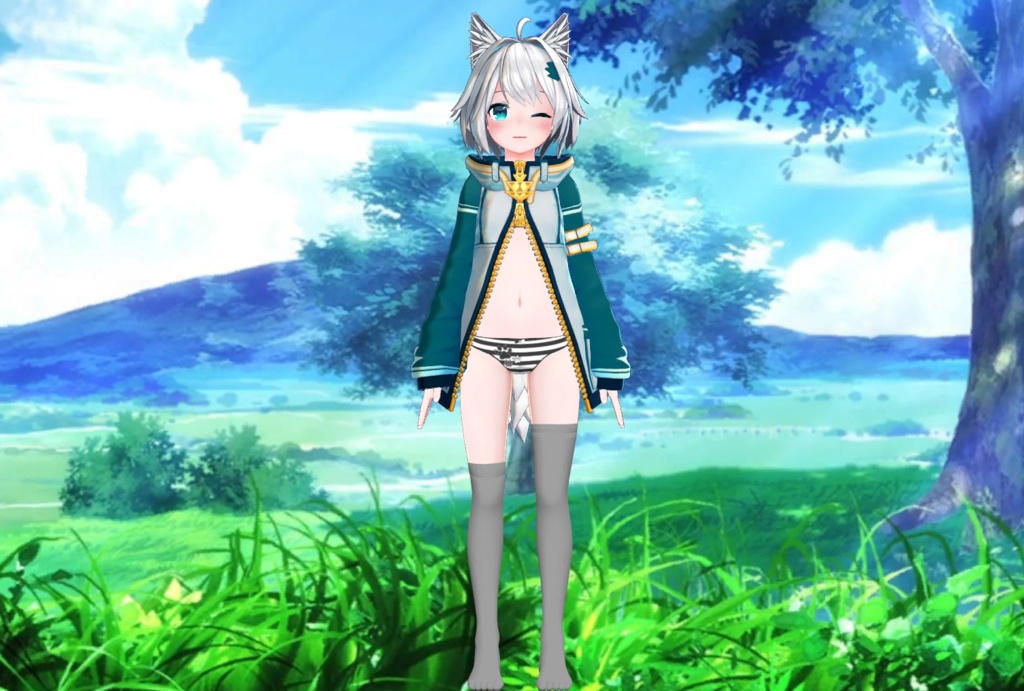 Colorful Modular Knee-socks for Mishe | ミーシェのカラフルなモジュラー ニーソックス