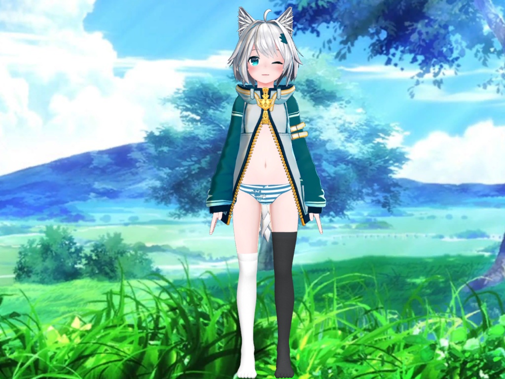 Colorful Shimapan Underwear for Mishe | ミーシェのカラフルしまぱん下着