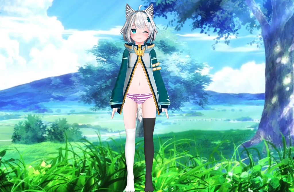 Colorful Shimapan Underwear for Mishe | ミーシェのカラフルしまぱん下着