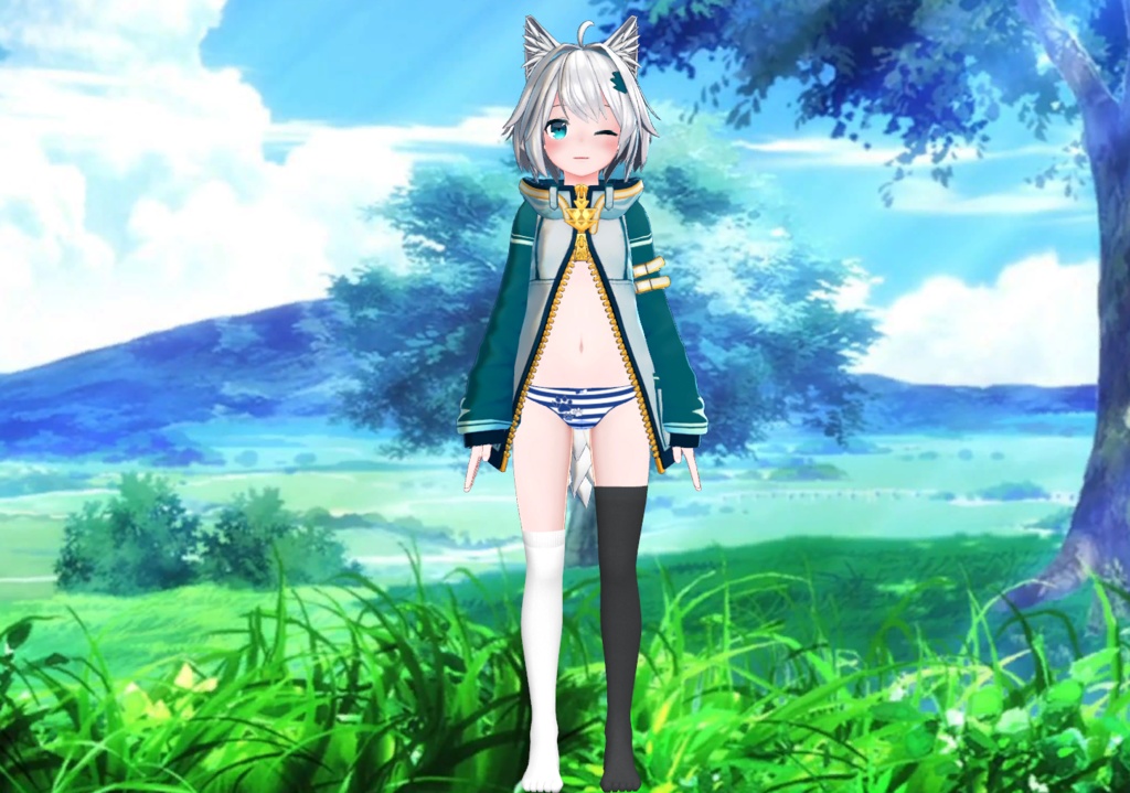 Colorful Shimapan Underwear for Mishe | ミーシェのカラフルしまぱん下着