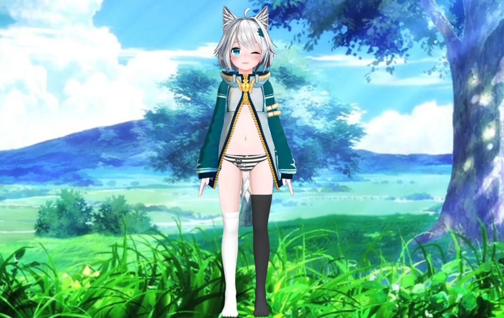 Colorful Shimapan Underwear for Mishe | ミーシェのカラフルしまぱん下着