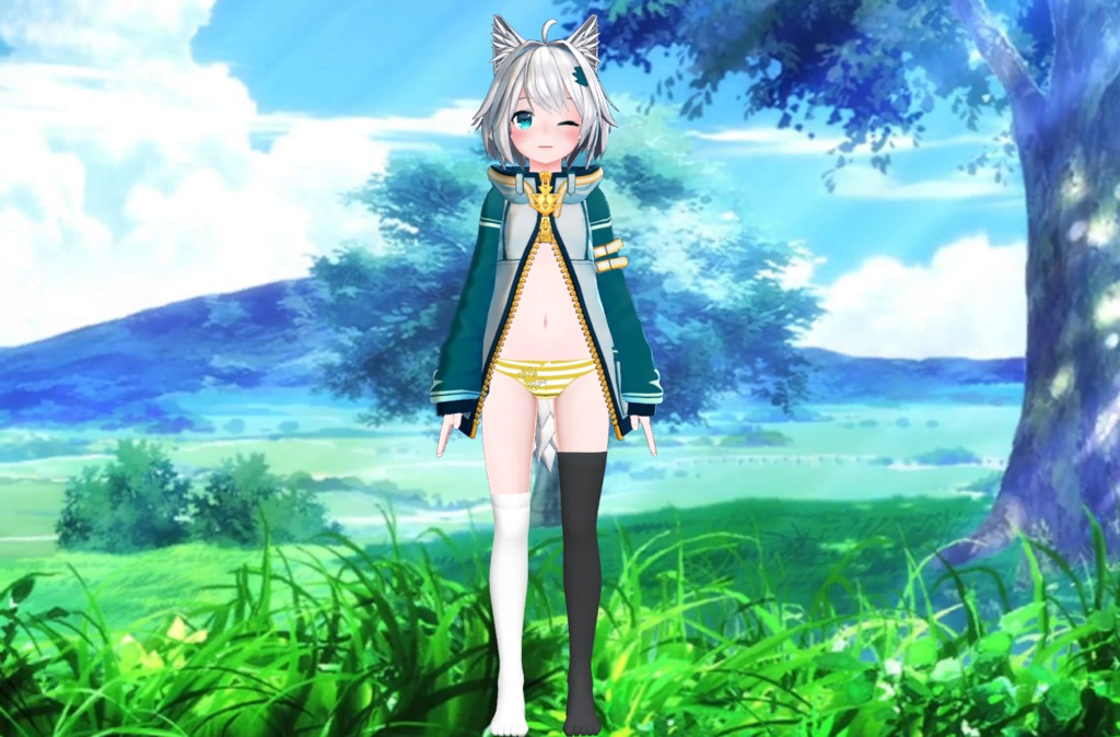 Colorful Shimapan Underwear for Mishe | ミーシェのカラフルしまぱん下着