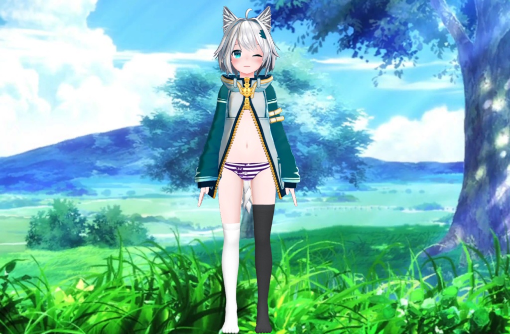 Colorful Shimapan Underwear for Mishe | ミーシェのカラフルしまぱん下着