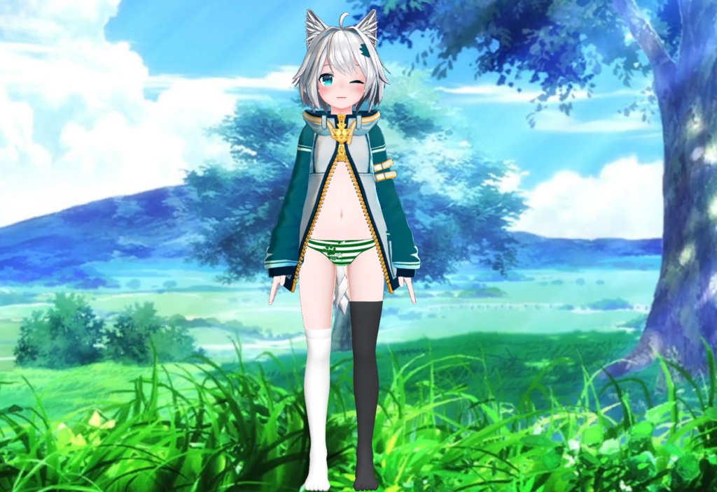Colorful Shimapan Underwear for Mishe | ミーシェのカラフルしまぱん下着