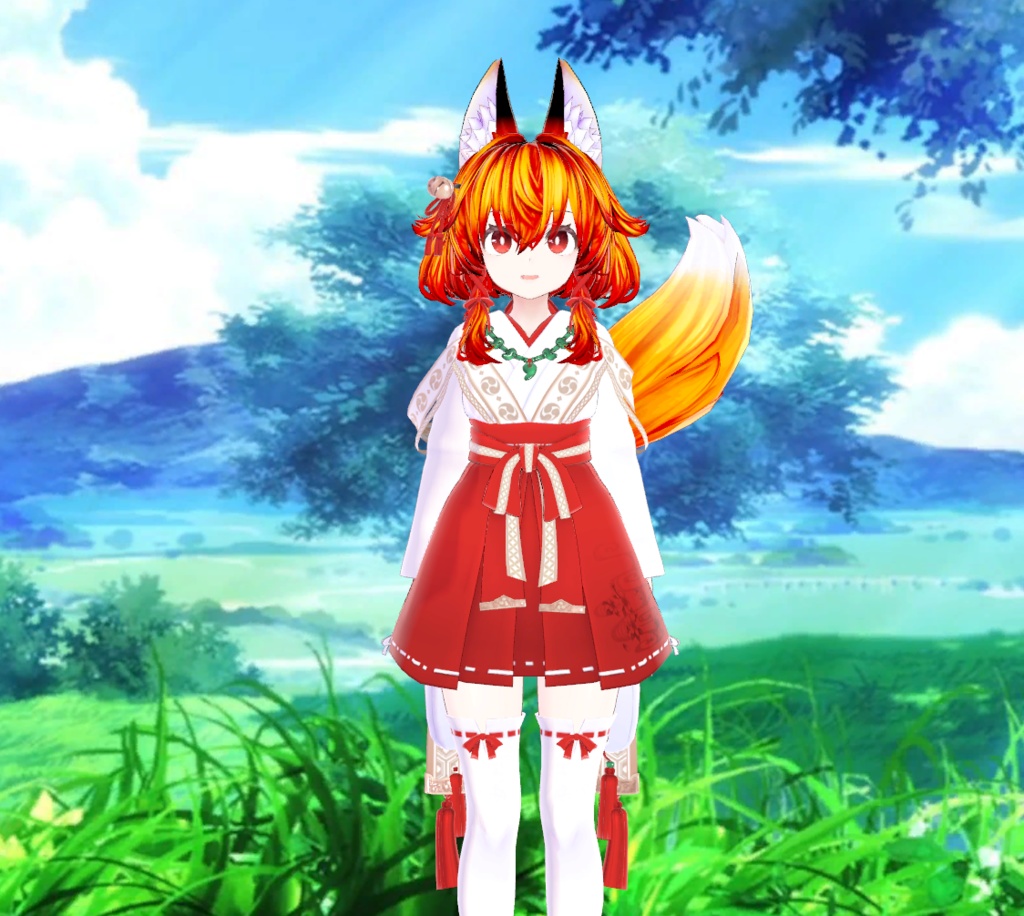 Colorful Hair for Ukon Second Type | 右近弐式のカラフルな髪