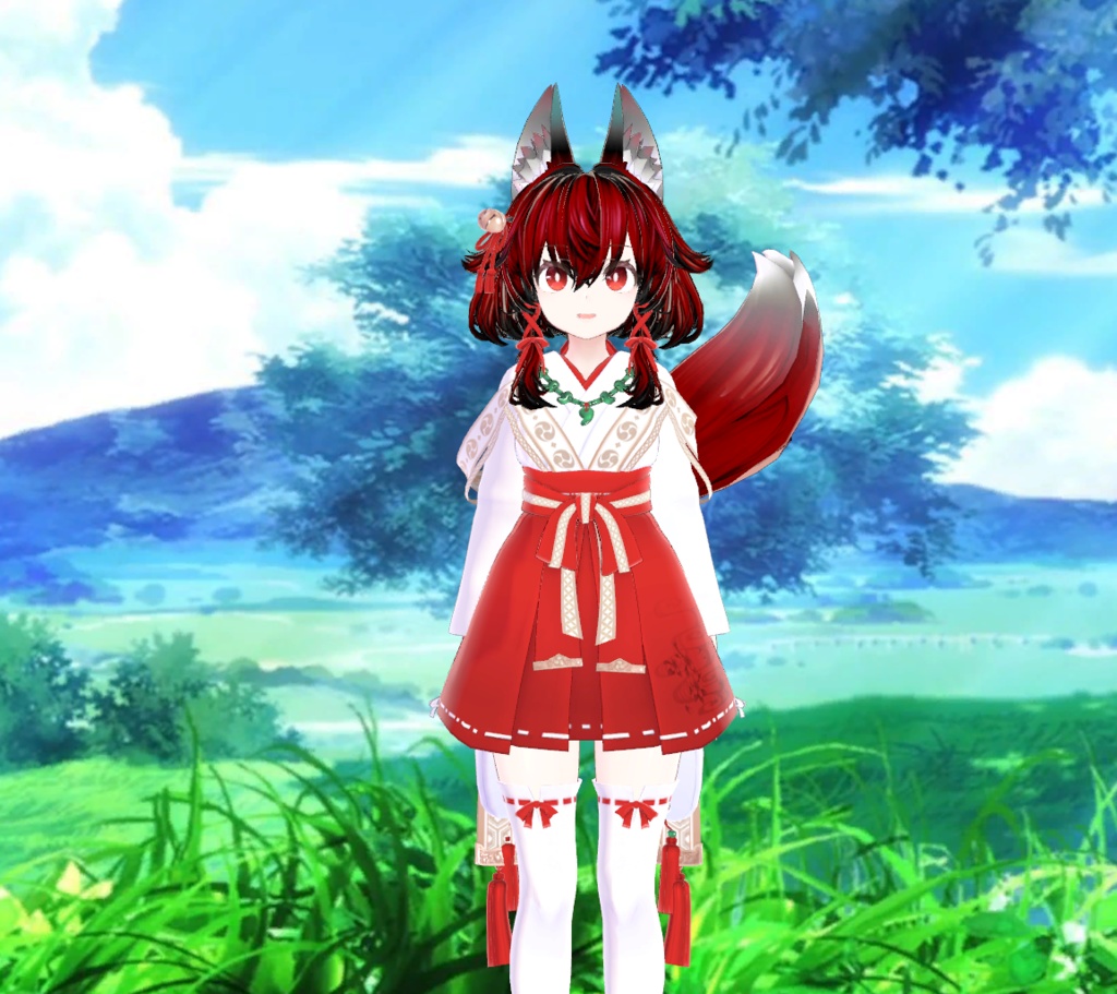 Colorful Hair for Ukon Second Type | 右近弐式のカラフルな髪