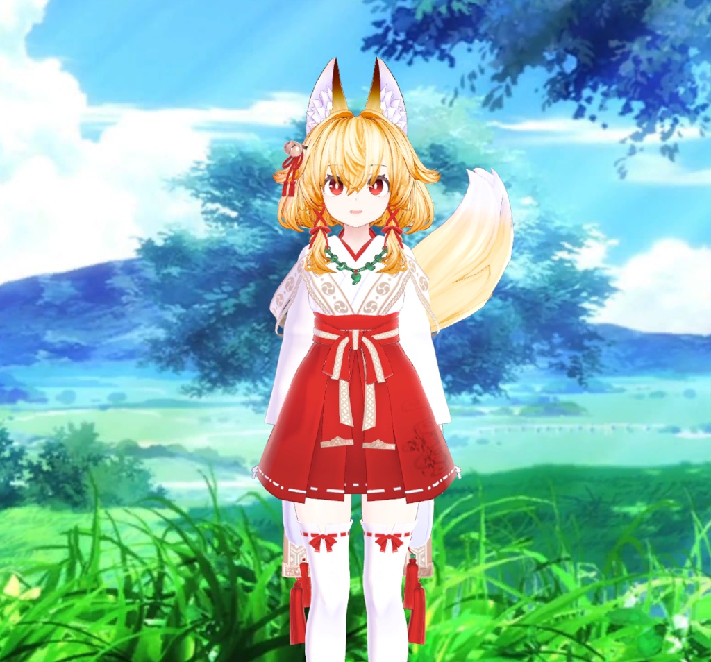 Colorful Hair for Ukon Second Type | 右近弐式のカラフルな髪